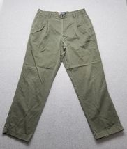 Chaps Ralph Lauren Pants Mens 36x33 Beige Pockets Casual Cotton - $360.99 MXN