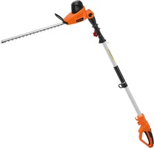 GARCARE Electric Pole Hedge Trimmer, Power Hedge Trimmer with 20 inch, C... - £132.88 GBP