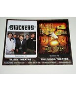 Michael Franti Spearhead Concert Promo Card Vintage 2013 Fonda Theatre L.A. - $19.99