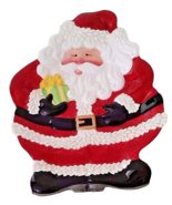 Fitz and Floyd Essentials Gifts From Santa Santa Dish Handcrafted Excellent - £10.29 GBP