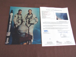 Michael Collins John Young Gemini X Apollo Signed Auto Litho Kodak Photo Jsa Loa - £782.25 GBP