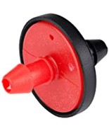 Raindrip 100050071 Half GPH Mini Dripper, Pack of 10, Red - $392.30 MXN