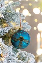 D4.7&quot; Glass Christmas Ball Ornaments - Tree Holiday Decor, Set of 4 - $52.99