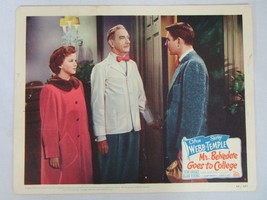 Shirley Temple Mr. Belvedere Goes To College ORIG 11X14 Lobby Card 1949 #7 - £38.28 GBP