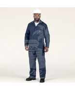 Dickies Flex Performance Coverall MED Regular Navy Blue Temp Control Lon... - €30,57 EUR