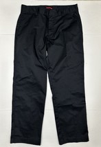 Tesla Men Size 38x32 (Measure 36x32) Black Chino Pants - £11.05 GBP