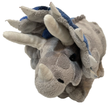 Adventure Planet Dinosaur Triceratops Gray Blue Plush Toy Animal Stuffed Toy 12&quot; - £11.68 GBP