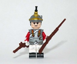 Building Block Spanish Cuirasier Heavy Calvary Napoleonic War Waterloo Soldier M - $8.00