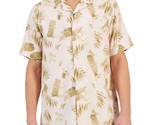 Club Room Mens Silk/Rayon Short-Sleeve Elevated Resort Tropical Shirt Pi... - $19.99