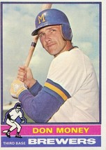 1976 Topps Don Money 402 Brewers EX - £0.78 GBP