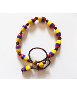 Handmade Bracelet Designed By Native Designers Colombia Ecuador Venezuela - $341.93 MXN