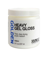 NEW SEALED GOLDEN HEAVY GEL GLOSS THICK CLEAR DRYING 8 OZ SHIP FREE - $25.72 CAD