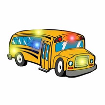 School Bus Flashing Body Light Lapel Pins - $35.76 CAD