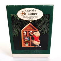 Hallmark Collecting Memories Keepsake Club Ed. Ornament Original Box 1995 Beaver - £9.41 GBP