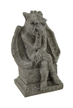 Scratch &amp; Dent Birdman Obscene Gesture Concrete Gargoyle Statue - £21.50 GBP