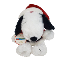 New W Tag Hallmark P EAN Uts Santa Snoopy Christmas Stuffed Animal Plush Toy - £29.14 GBP