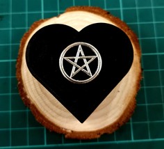 Handmade Acrylic Jewellery Box with Pentagram Witch Gothic Baphomet Devil - £9.97 GBP