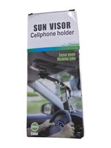 Car Sun Visor Clip Phone Holder, Visor Mount Cradle Compatible with Cell... - $9.50