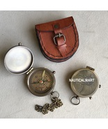 Not All Those Who Wander are Lost Quote Antique Brass Compass – Personal... - $54.63 CAD