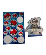 Pokemon Nintendo 2008 stickers hologram 3D &amp; Manga Anime Silver Hero Pad - €10,23 EUR