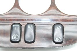98-03 MERCEDES-BENZ ML320 DASH TEMP CONTROL BEZEL TRIM Q2361 image 8