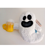 Bark Box Sheet Faced Ghost Squeaker Crinkle Dog Chew Toy For Dogs Size L... - £10.95 GBP