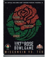 2011 Rose Bowl Game Program Wisconsin Badgers TCU Horned Frogs - $135.89 CAD