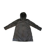 Stutterheim Stockholm Black Men’s Unisex Long Zip Front Raincoat Size Small - $118.75