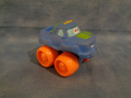 Tonka Hasbro 2006 Chuck &amp; Friends Soft Truck Blue Hard Plastic Orange Wh... - £1.17 GBP