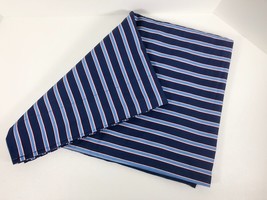 Tommy Hilfiger Twin Red White Blue Christopher Stripe Sheet Flat - $9.89