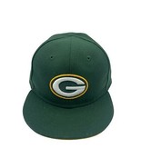 Green Bay Packers Hat Infant 6 Fitted New Era NFL - $228.08 MXN