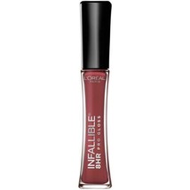 L’Oreal Paris Makeup Infallible 8 Hour Hydrating Lip Gloss, Sangria, 0.21 Fl Oz - £9.55 GBP