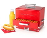 Extra Large Diner-Style Steamer 20 Hot Dogs And 6 Bun Capacity, Perfect ... - £69.52 GBP