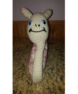 Crochet snail ,pink colors,home made, amigurumi,yarn - £19.60 GBP