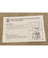 Spooky Town Collection – LEMAX Haunted Mansion Instruction Pamphlet - €7,83 EUR