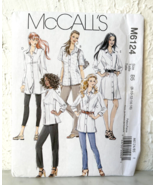 McCall&#39;s Button Front Shirts 3 Lengths Sewing Pattern M6124 Misses 8-16 ... - £7.06 GBP