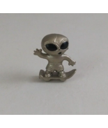 Vtg Planet X Alien In My Pocket Silver Skateboarder Alien 1&quot; Vending Mac... - $10.85 CAD