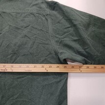 Cabela’s Deerskin Soft Chamois Cloth Men’s L Green Cotton Short Sleeve Shirt  image 5