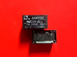 SJ-S-112DMH, 12VDC Relay, SANYOU Brand New!! - $6.50