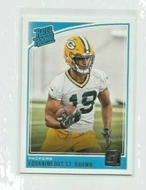 Equanimeous St. Brown (Packers) 2018 Panini Donruss Rated Rookie Card #343 - £3.98 GBP