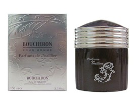 Boucheron Pour Homme Parfums De Joaillier 3.3 Oz Eau De Toilette Spray For Men - £36.74 GBP
