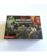 Dungeons and Dragons D&amp;D RPG RPG Monster Card Set Mordenkainen&#39;s Tome of... - $40.73 CAD