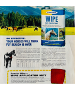 1968 Parnam Horse Wipe Fly Protectant Advertisement Western Horseman DWP9C - €21,63 EUR