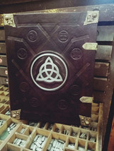 Vera book of shadows, charmed reboot replica -  blank pages grimoire - $590.00