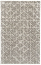10' X 13' Taupe Ivory And Tan Wool Abstract Tufted Handmade Area Rug - €2.220,27 EUR