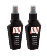 2 Bottles of BOD BLACK by Parfums De Coeur 3.4 oz, RARE, MADE IN USA - €22,34 EUR