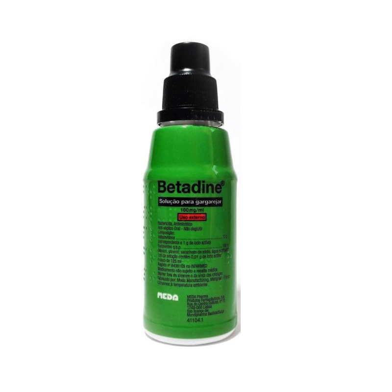 MouthWash Povidone-Iodine Gargle Oral 125ml - $10.00