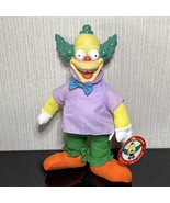 Vtg Krusty the Clown The Simpsons Plush Toy Doll 1993 Play By Play Fox N... - $52.63 CAD