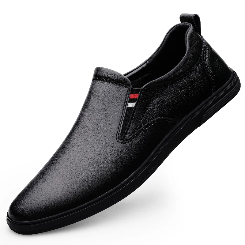 British Style Gents Handmade Dress Men&#39;s Shoes Round Toe Bureau Italian Genuine  - £54.95 GBP