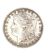 1885-S Dólar Morgan de Plata $1, Estado XF, Color Natural, Detalle - $157.40